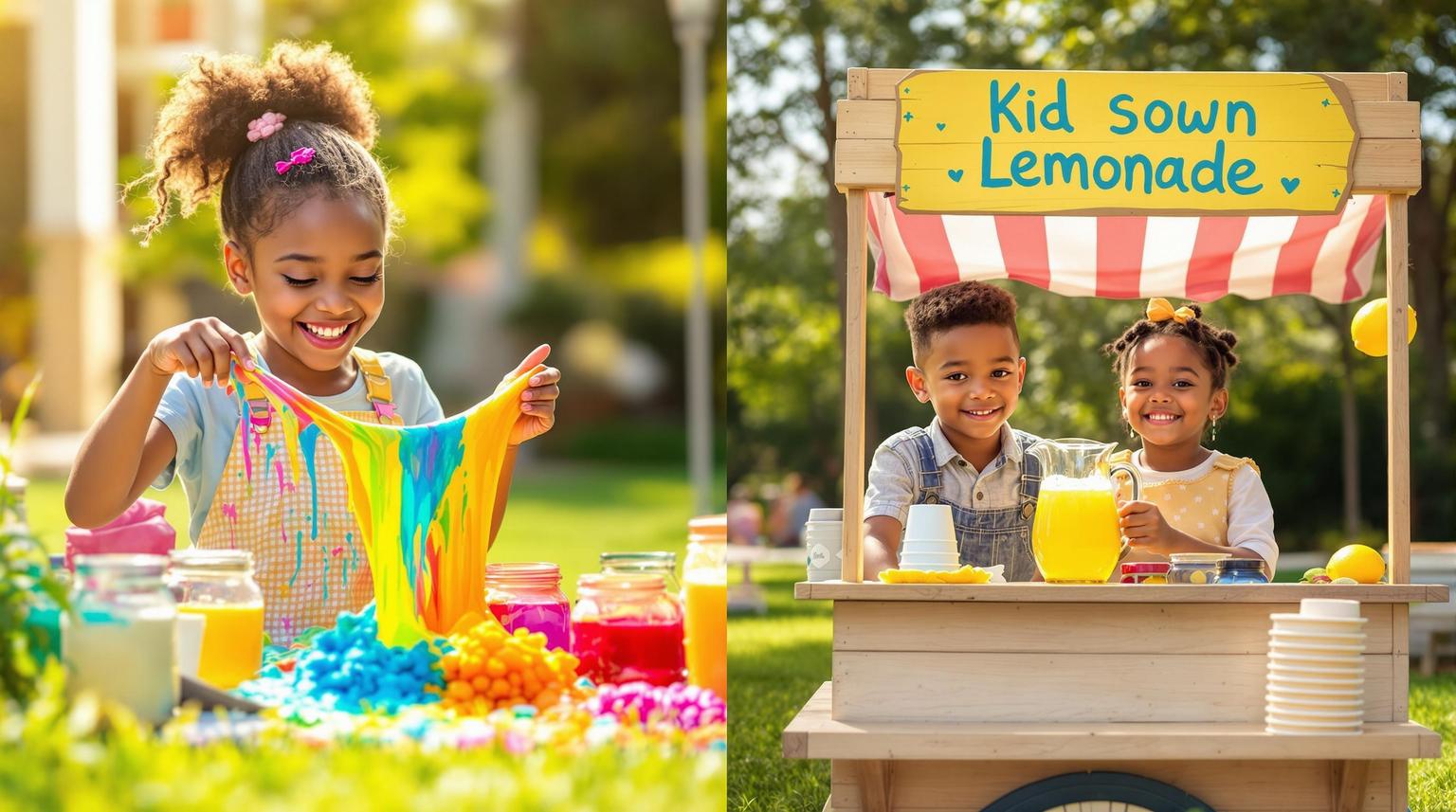 Slime Business vs. Lemonade Stand: Which is Best for Kids?