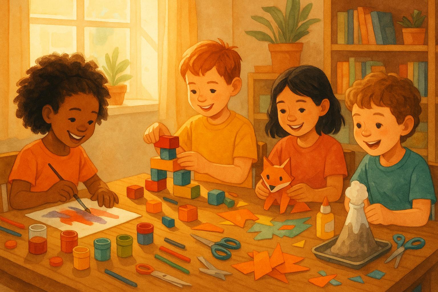 Screens Off, Creativity On: 5 Hands-On Activities to Keep Kids Busy (and Learning)