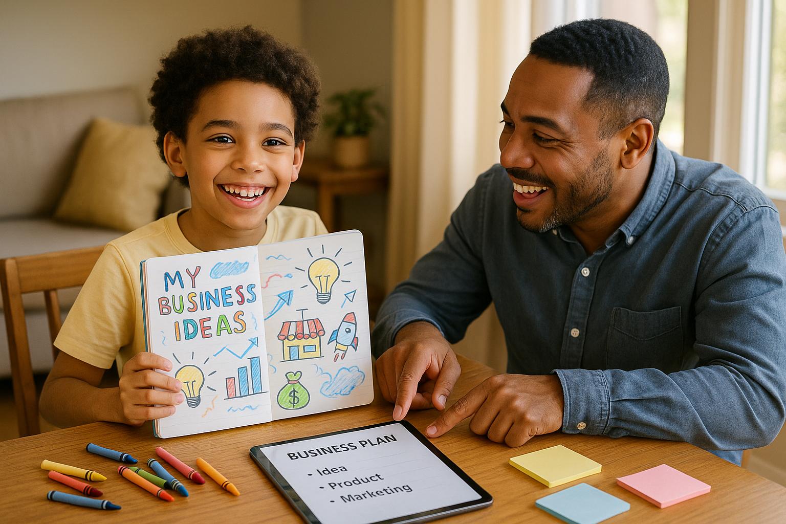 Kidpreneur 101: Brainstorming a Business (With Your 8-Year-Old CEO)