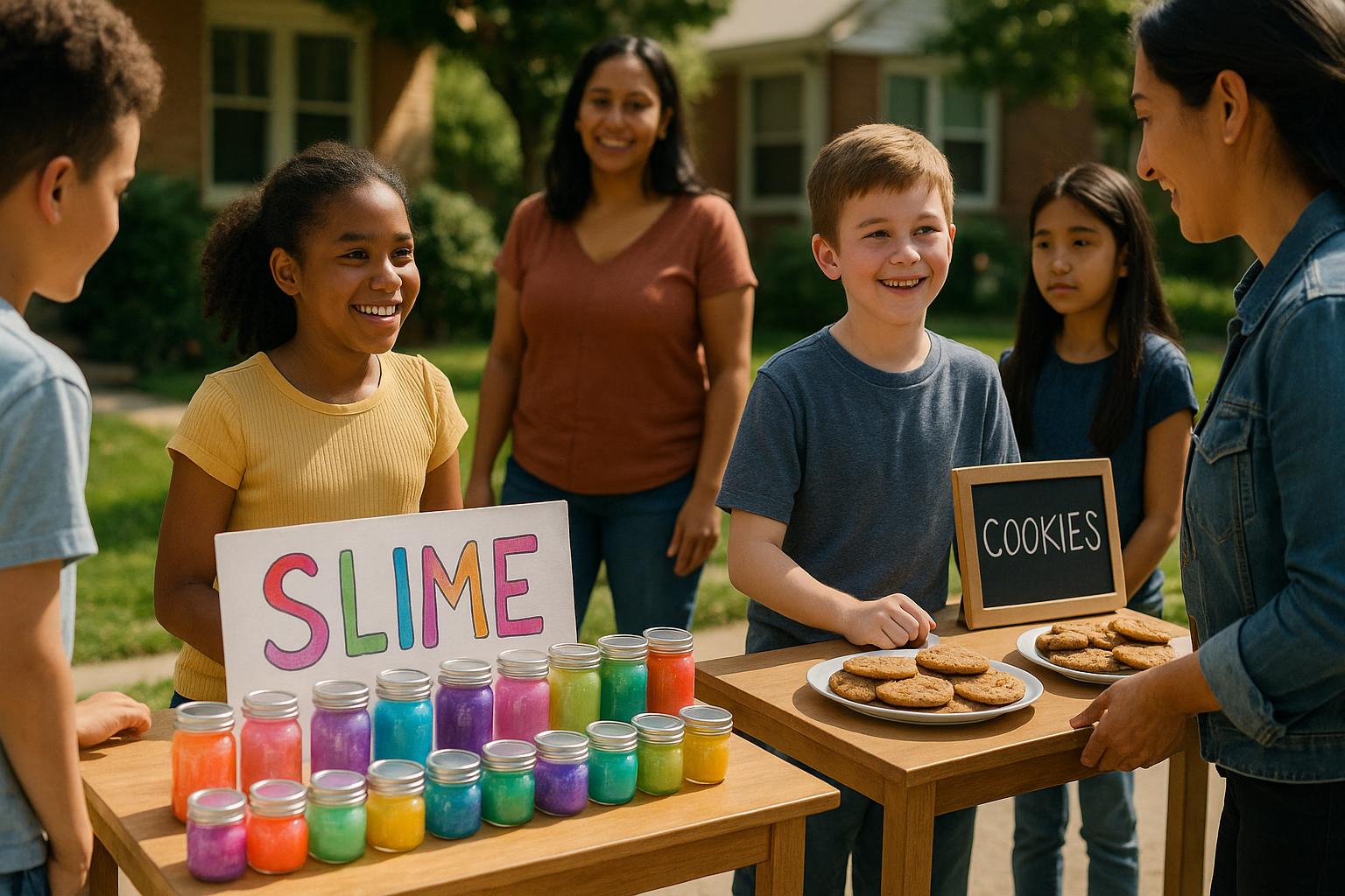 Selling Slime vs. Selling Cookies: Which Teaches Better Business Skills?