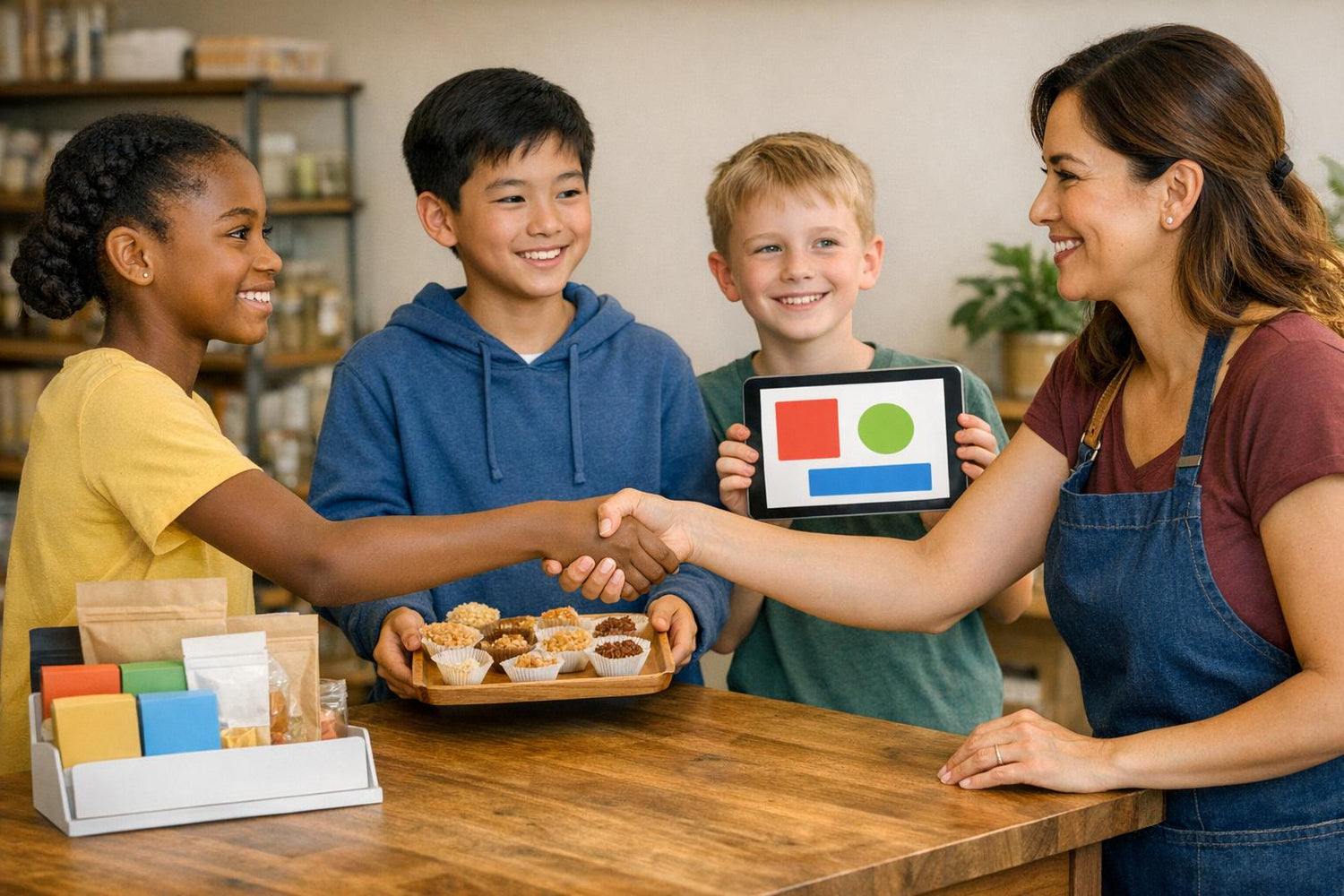 How Kids Partner with Local Businesses for Sales
