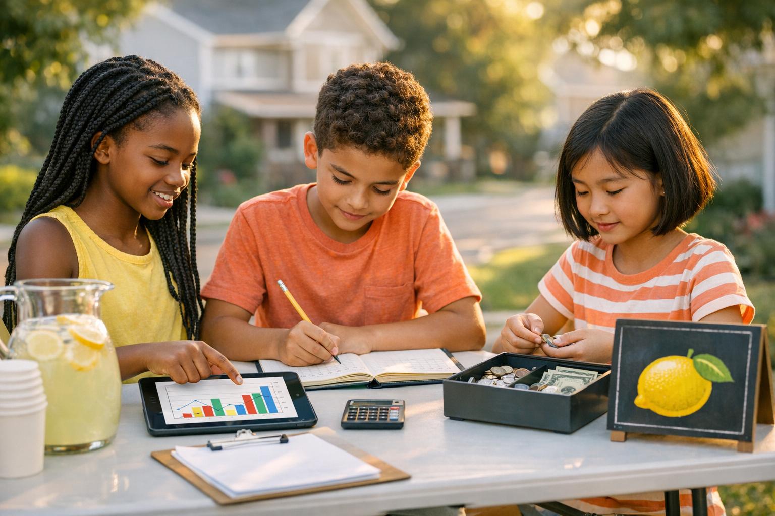 How Kids Track Sales and Profits