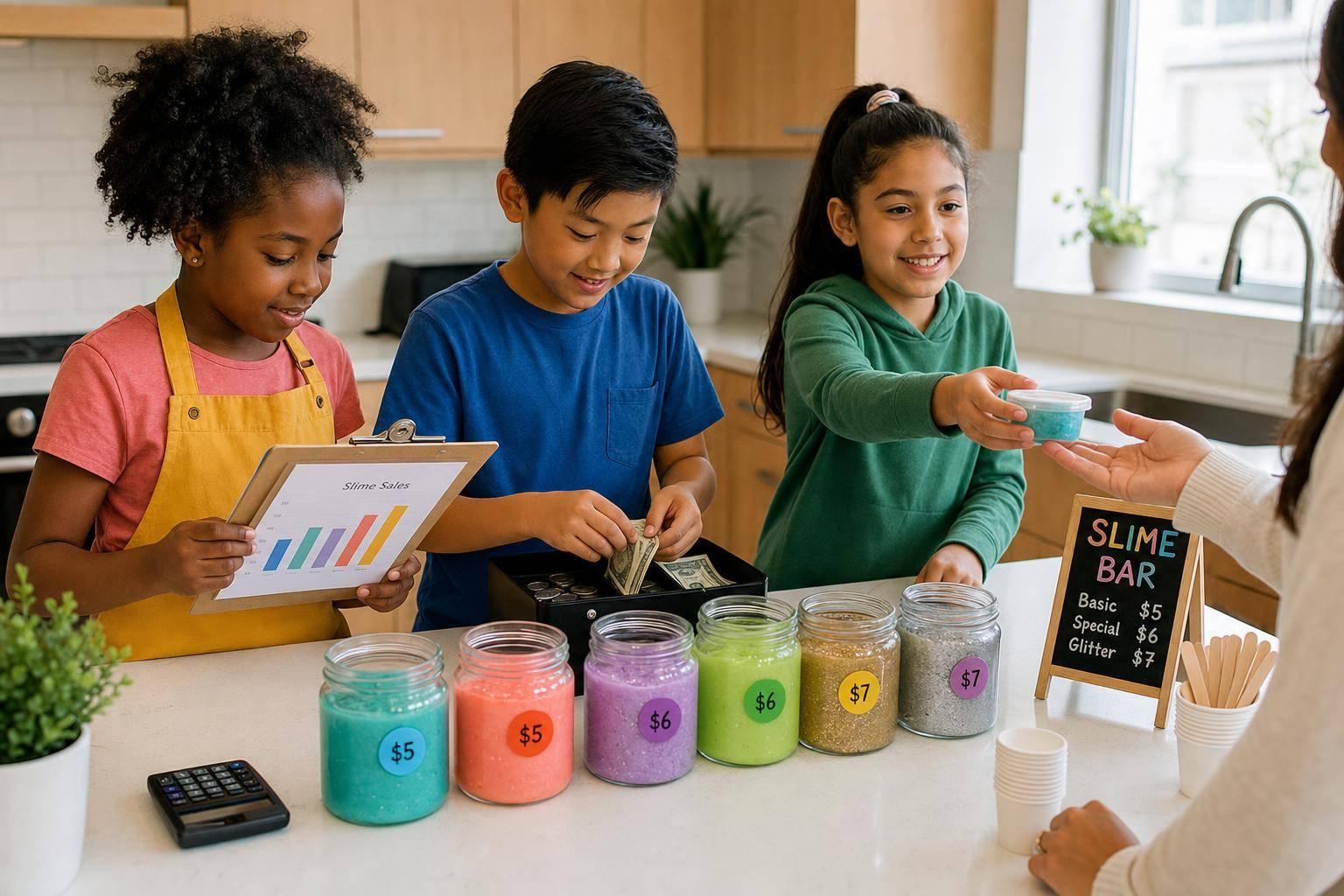 How Slime Kits Help Kids Solve Business Challenges
