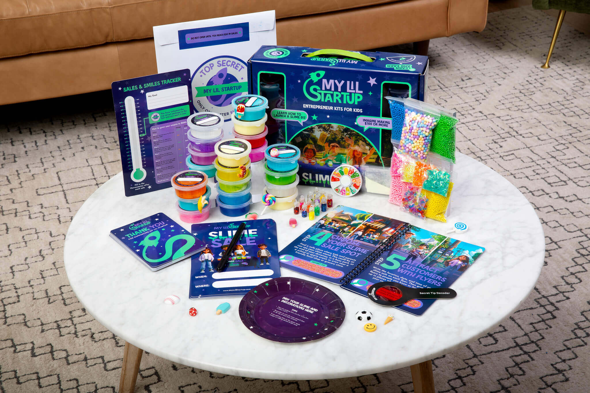 🎁 Kids Slime Business Kit - Every Kidpreneur's Dream (100% off)