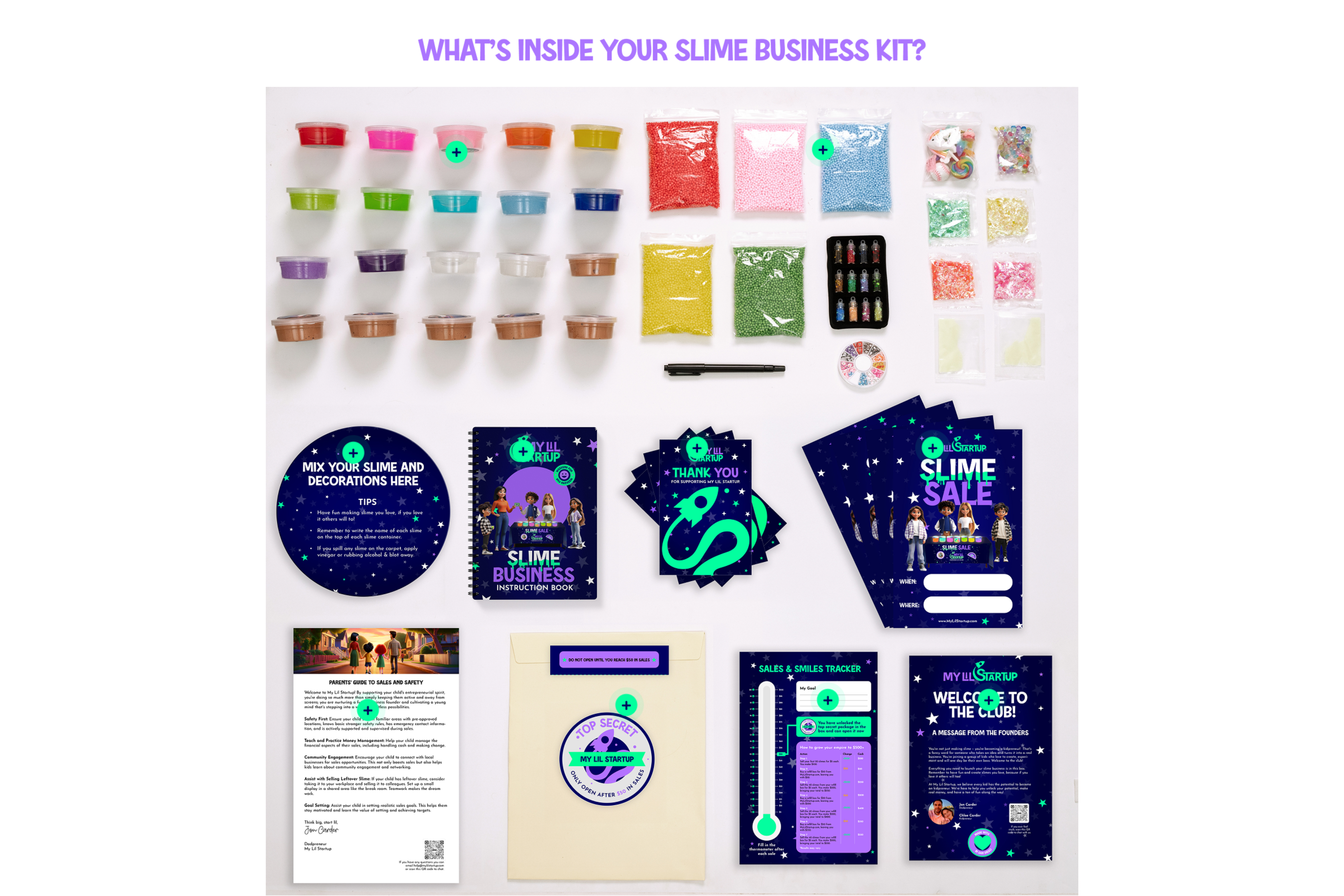kids Slime Business Kit - every kidpreneur's dream